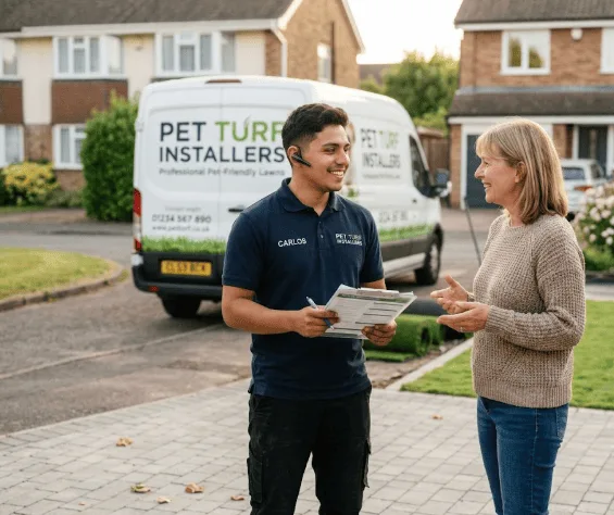 Pet Turf Installation New Bloomington, OH FAQs